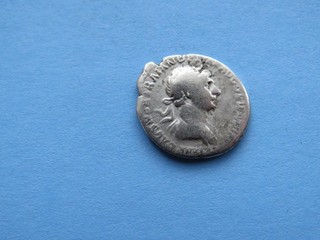 Trajan 98 117 n. Chr. Denar Silber Original 2 94 Gramm