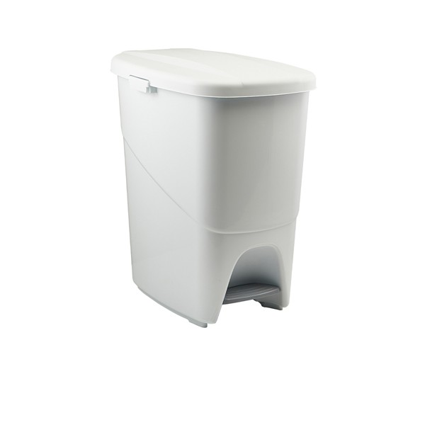 Pedal Bin Polypropylene Bar Kitchen Hotel Pedal Bin 25L - Pack of 4