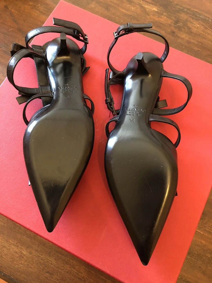 Chaussures Escarpins Modèle Richelieu De Valentino Gavarani Neuf Taille 36 - Photo 3/4