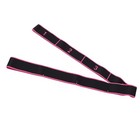 8 Section Elastic Exercise Band For Stretching And Yoga Pink