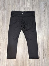 Lululemon Women's Capri Leggings, Size 8 Black