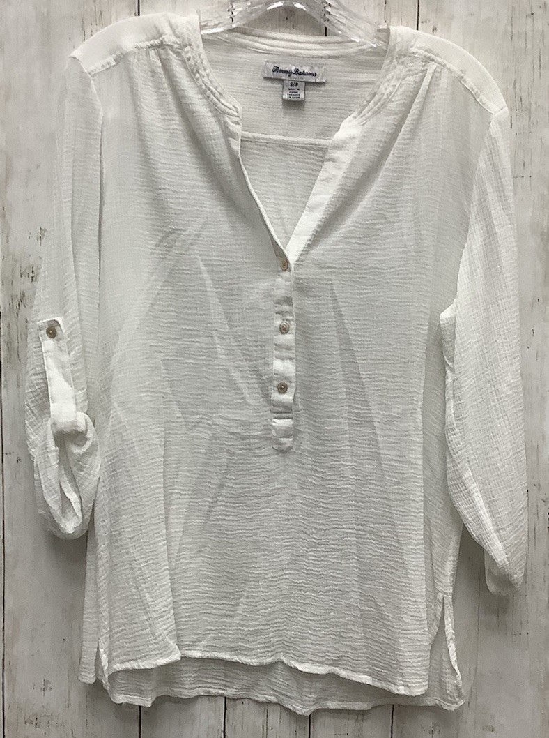 Women’s Tommy Bahama V-Neck Gauze Top Small 0430-223