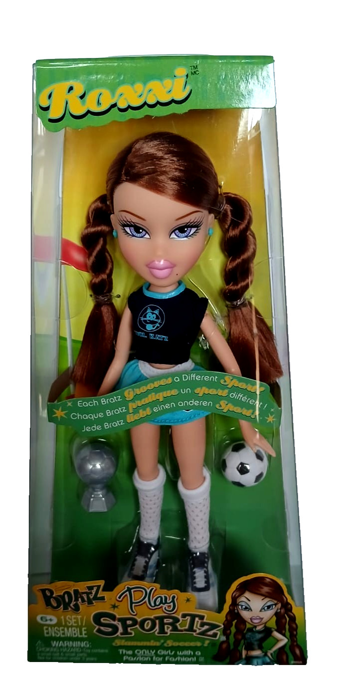 Bratz Play Sportz Roxxi Soccer Fashion Doll