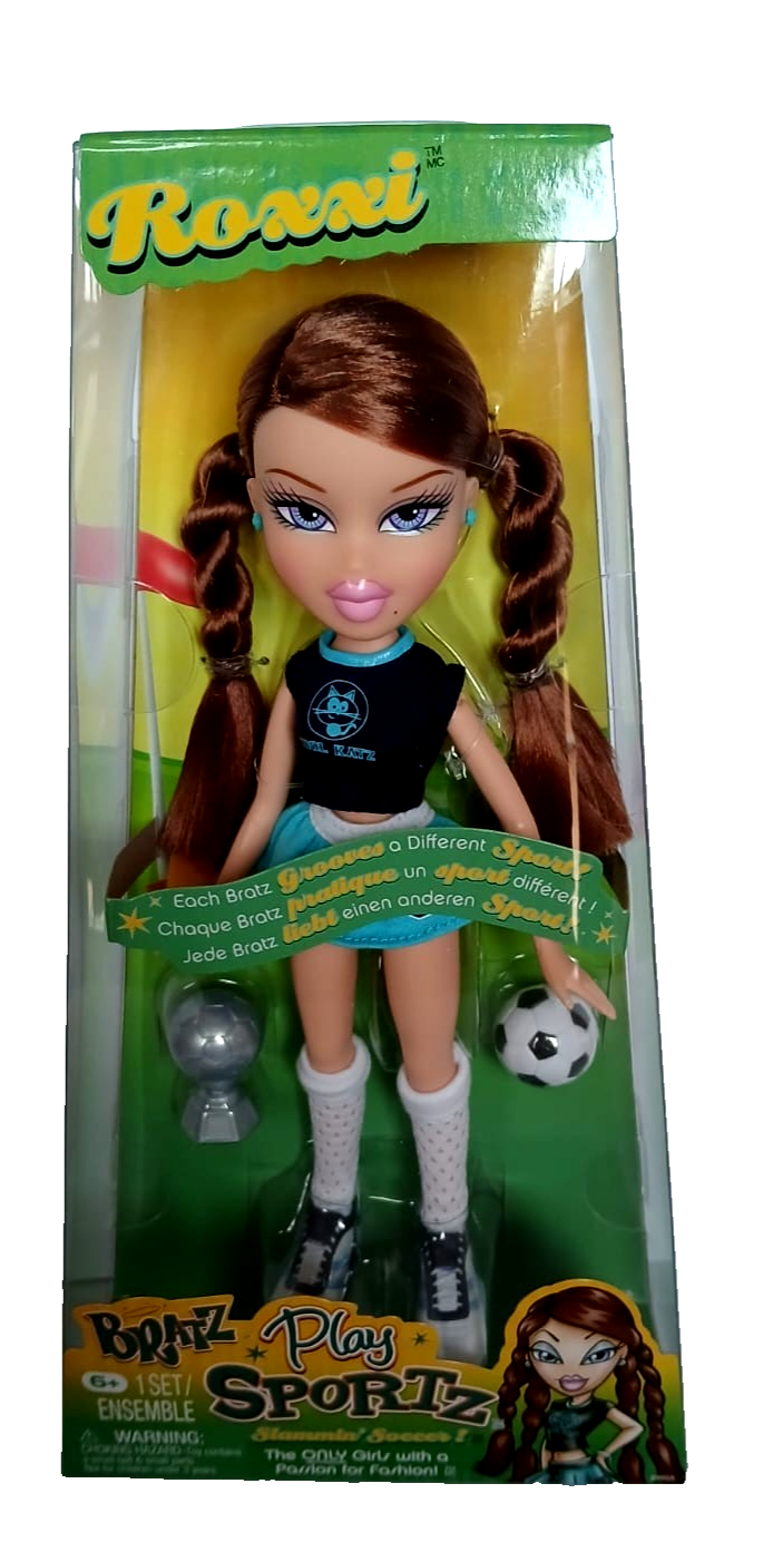 Bratz Play Sportz Roxxi Calcio Fashion Doll