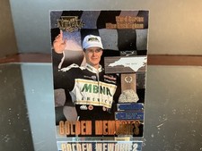 Insert Ward Burton #22 MBNA Fleer Ultra GOLDEN MEMORIES 1996 Card #2 of 9 Rock
