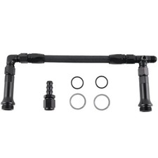 Carburettor -Kraftstofflinie Autoteile Schwarz Aluminium An6 3/8  "Schlauch