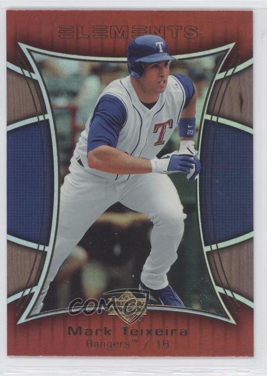 2007 Upper Deck Elements Mark Teixeira #39 0f4