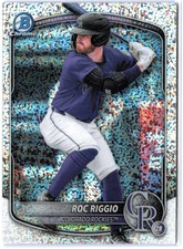 Roc Riggio (RC) Mini Diamond Refractor Prospect Rookie Card 2025 Bowman