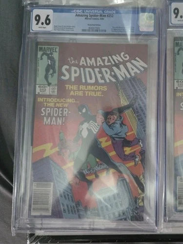Amazing Spider-man 252 Newsstand Cgc 9.6