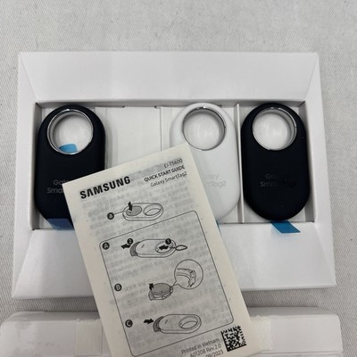 Samsung Galaxy SmartTag2 3-Pack Bluetooth GPS Tracker Smart Tag Black/White, New