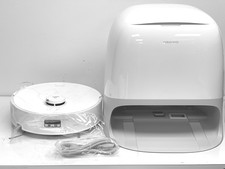 Roborock Qrevo Curv 2 Flow Robot Vacuum w/ Multifunctional Dock White Open Box