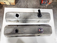 Valve Covers Small Block Chevy Corvette Camaro 327 350 14025553 14025554