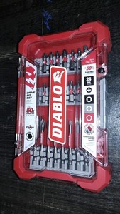Diablo DSC-S24 Screwdriving Impact Bit Set (24-Piece) NEW