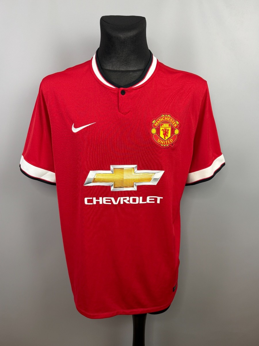 MANCHESTER UNITED 2014 2015 HOME SHIRT FOOTBALL SOCCER JERSEY NIKE