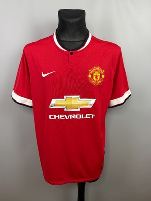MANCHESTER UNITED 2014 2015 HOME SHIRT FOOTBALL SOCCER JERSEY NIKE