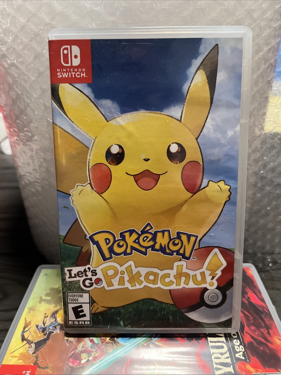 Pokemon Let's Go Pikachu - Nintendo Switch Fully Tested | eBay