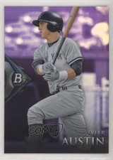 2014 Bowman Platinum Chrome Prospects Retail Purple Refractor Tyler Austin 0b3