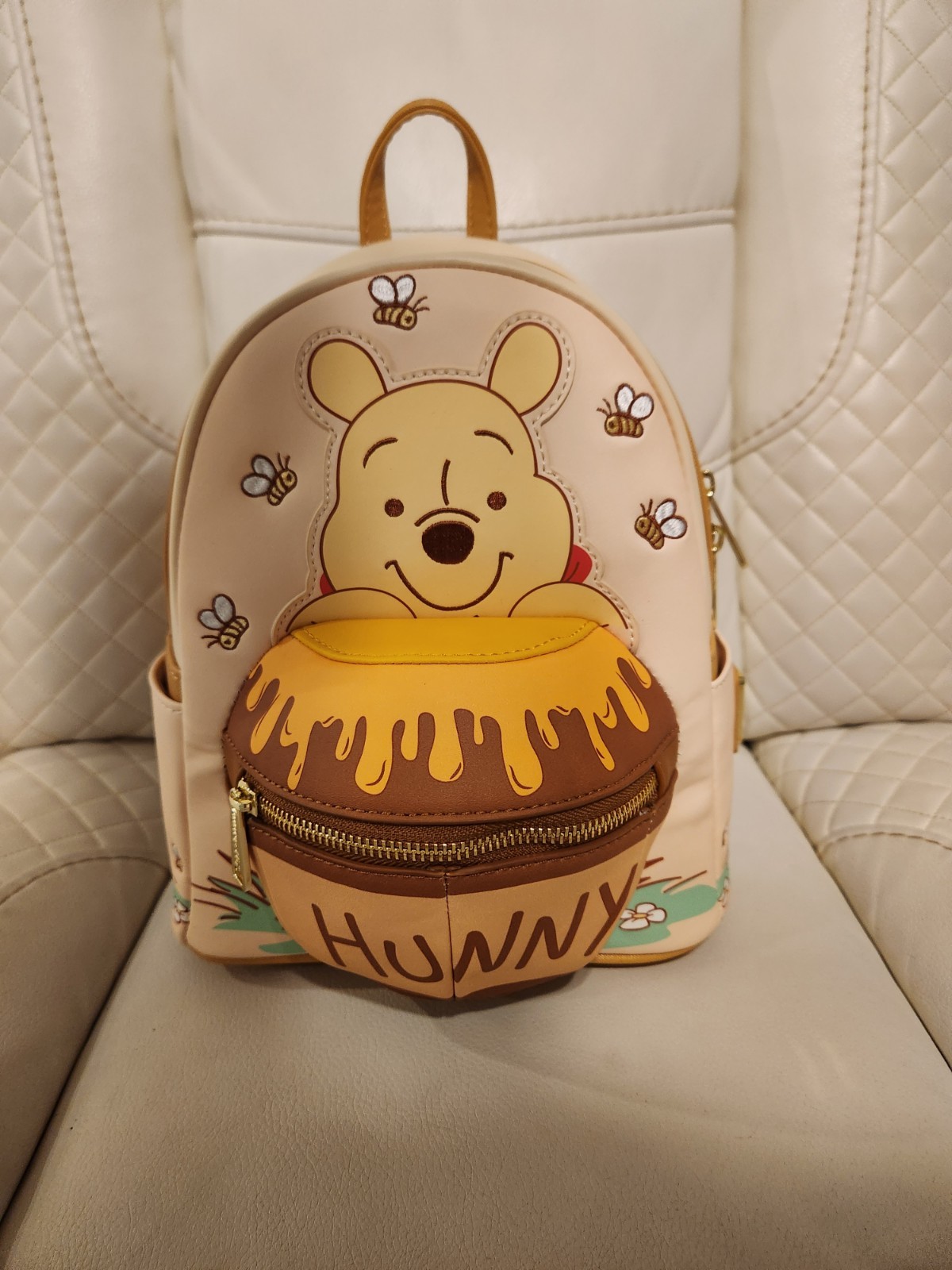 Loungefly Disney Winnie the Pooh Hunny Pot Mini Backpack for Women & Fans