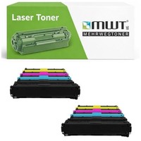 Eurotone 10X Tonerkassette Kompatibel FüR HP CB540A Mehrfarbig PLUS15