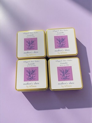 Lot of 15   Eu Genia Lavender Whipped Shea Butter (6 oz Each)