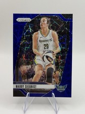 2024 Panini Prizm WNBA #94 Maddy Siegrist Blue Velocity Prizm Dallas Wings Card