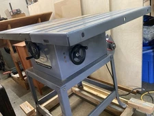 Vintage 1970 Delta 10” Contractor Table Saw Restored Original Motor New Bearings