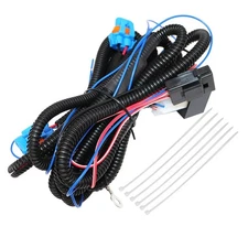 Fog Light Wiring Harness Kit Replacement Fit for Chevy Silverado 1500 2500