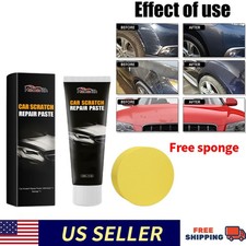 Car Scratch Repair Paste Professional Scratch Remover Paste Silicone 120ml