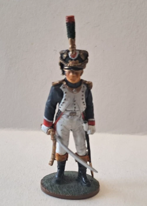 8 Soldats Lucotte Premier Empire - Chasseurs Fusiliers 1809 - Boîte - 54mm