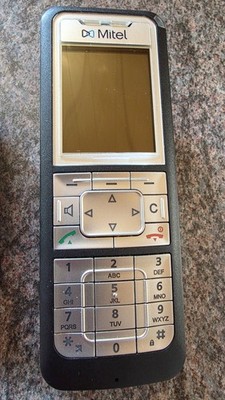 Mitel 612d V2 DECT Systemtelefon + Ladeschale + Netzteil + AKKU + Gürtelclip