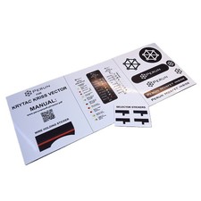 Perun Airsoft Krytac Vector Mosfet Sticker Set AEG 6mm 