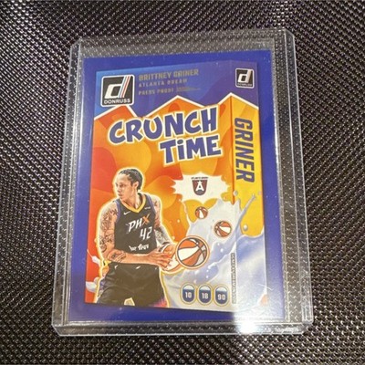 2025 Panini Donruss WNBA Crunch Time Press Proof Brittney Griner #14 Mercury