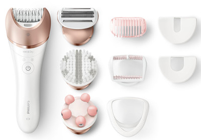 Philips BRE646 Satinelle Prestige Wet & Dry Epilator Body Care