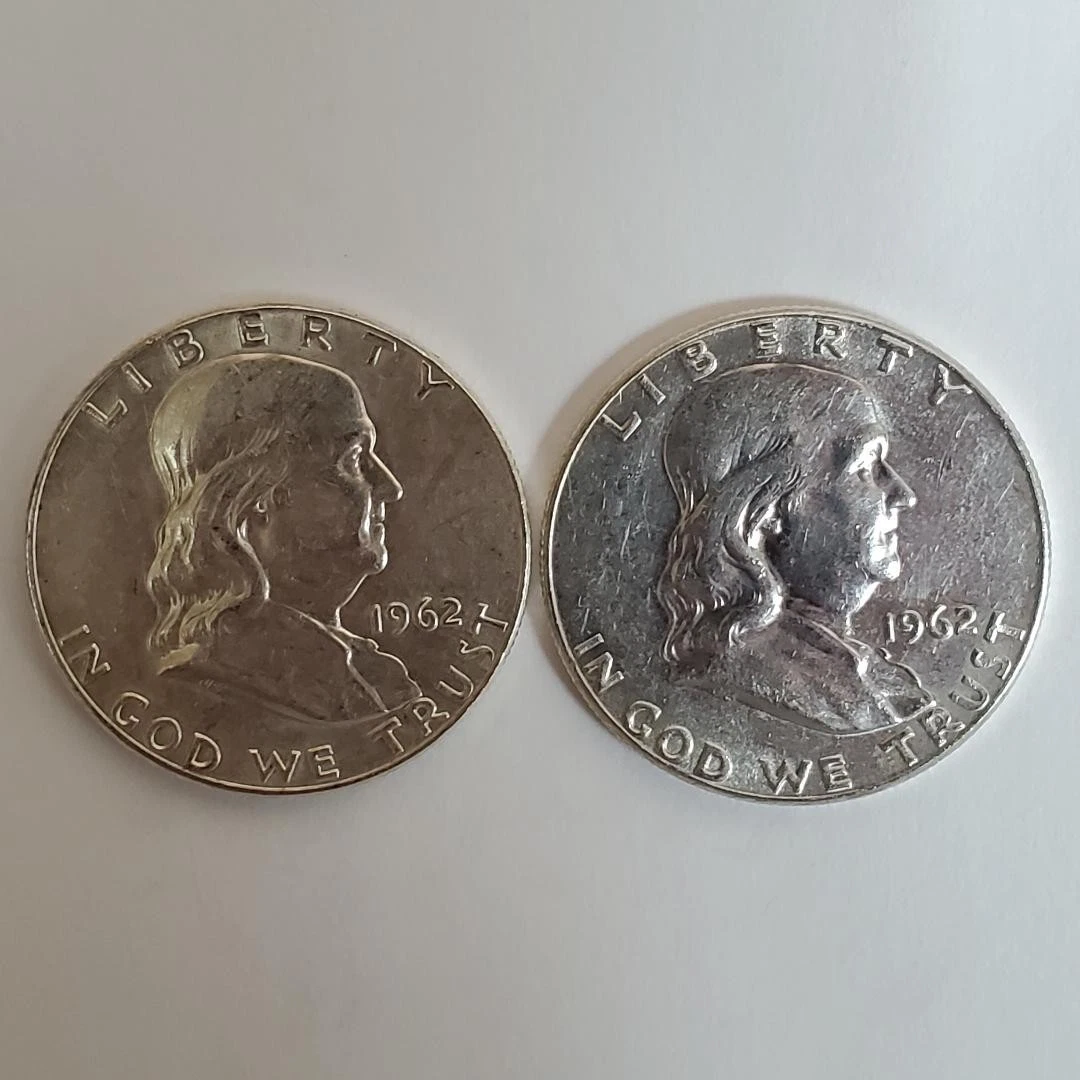 Uncirculated U.S. Mint Certified Franklin US Half Dollars (1948