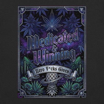 Medicated & Winning | Cosmic Galaxy | Zero F*cks Given