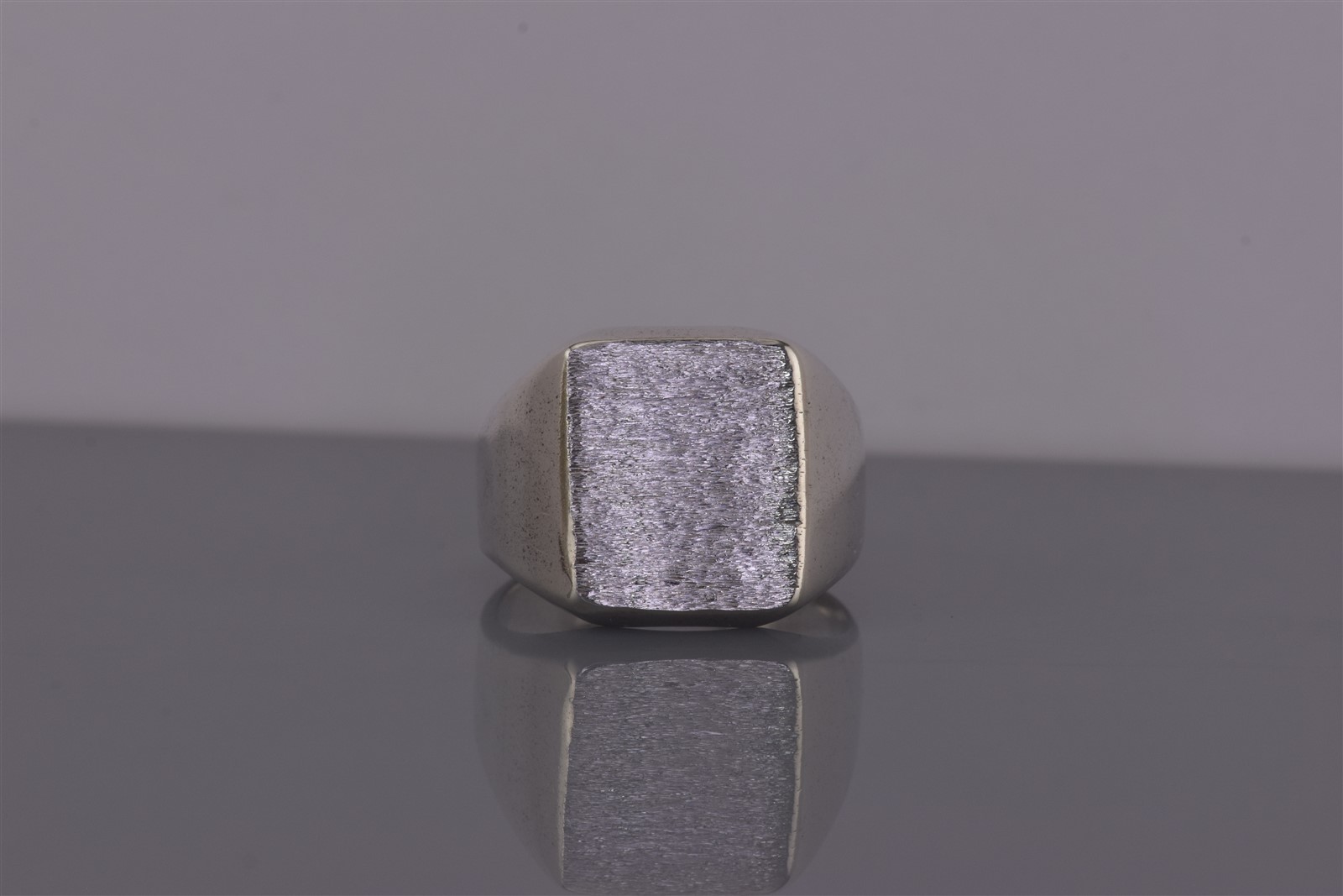 Sterling Silver 16mm Rectangular Engravable Face … - image 7