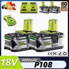 Batteria 18V 8.0Ah per RYOBI One Plus litio RB18L50 P108 P109 batteria 18 Volt DHL