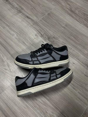 Amiri Skeleton Bone Low Top Sneakers Preowned Men s Size 8