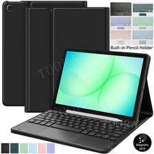 Touchpad Keyboard Case Cover For Samsung Galaxy Tab A9+ A11 Plus S11 S10 Lite S9
