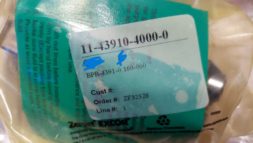 Nueva bomba de engranajes de flujo preciso Zenith 11-43910-4000-0 BPB-4391-0.160-000 - Imagen 5 de 5