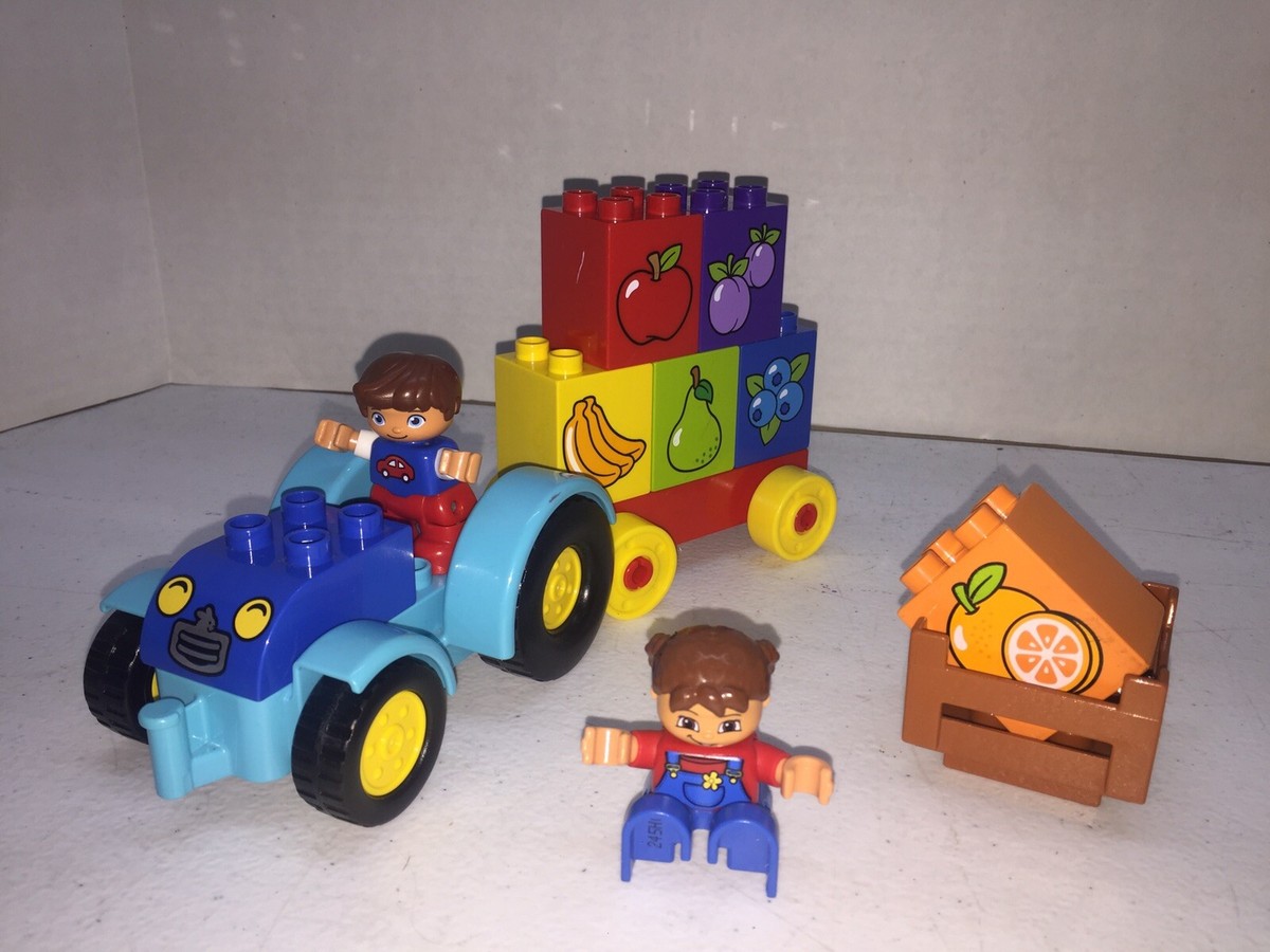 LEGO DUPLO MY FIRST TRACTOR COLORFUL FRUITS SET 10615 100% COMPLETE  (RETIRED)