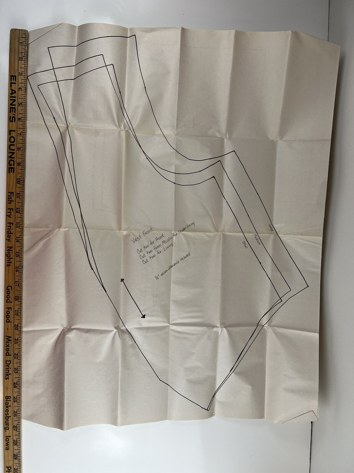 Vintage Heartwarmers Vest Patchworks #125 Rustic Farmhouse Sewing Pattern