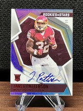 Jaret Patterson 2021 Rookies & Stars Red Rookie Card Auto RC Washington #/99 👀