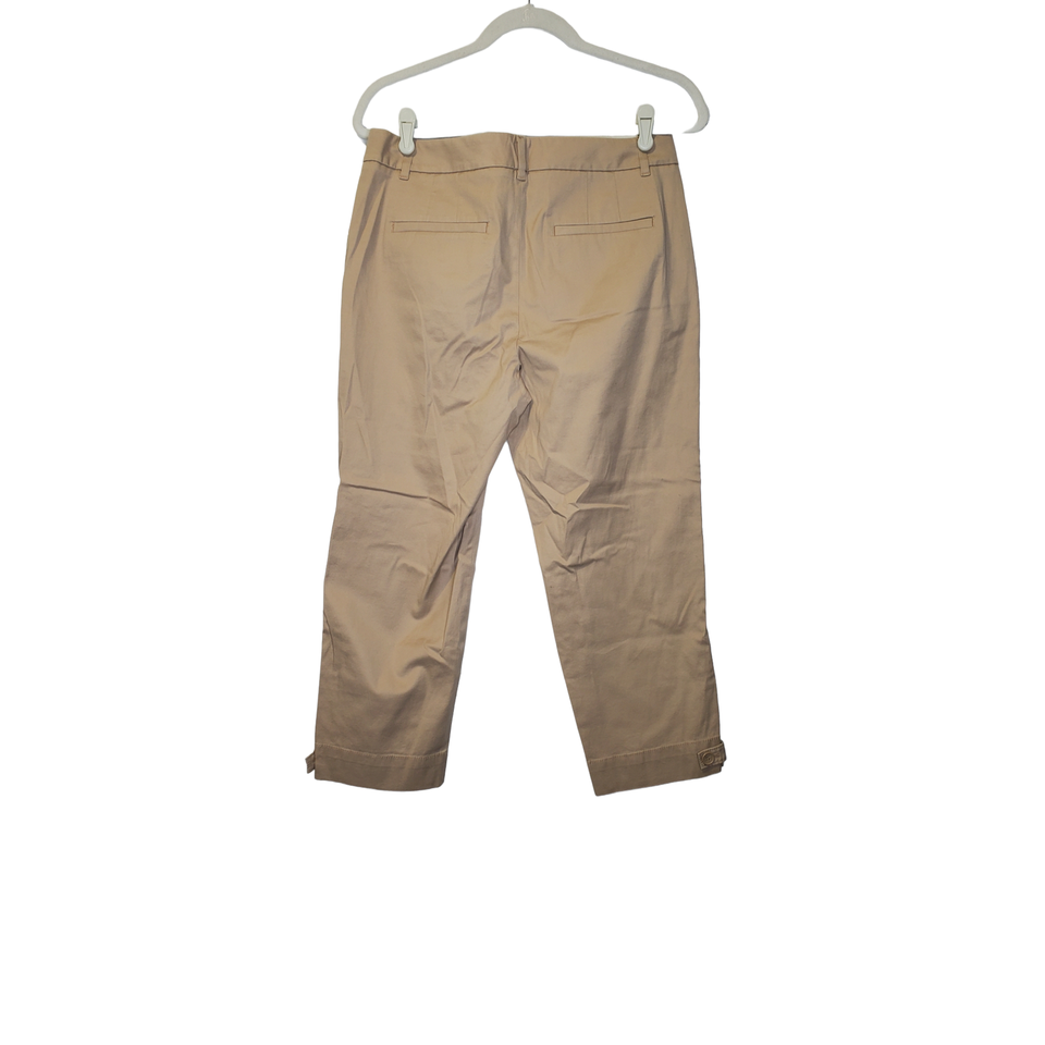 NEW Talbots 6 Khaki Perfect Skimmer Ankle Pant Coastal Classic Career