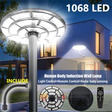 11000W IP66 Waterproof LED Solar Street Light | High Lumens, Dusk to Dawn Garden