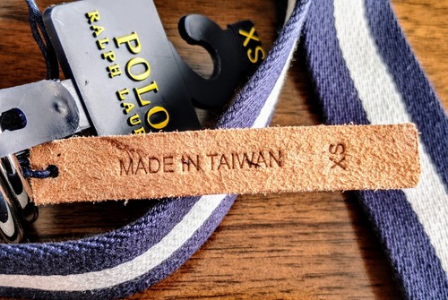 BRAND NEW 2018 U.S. OPEN GROSGRAIN DOUBLE RING POLO RALPH LAUREN BELT Sz. XS NWT - Picture 6 of 10