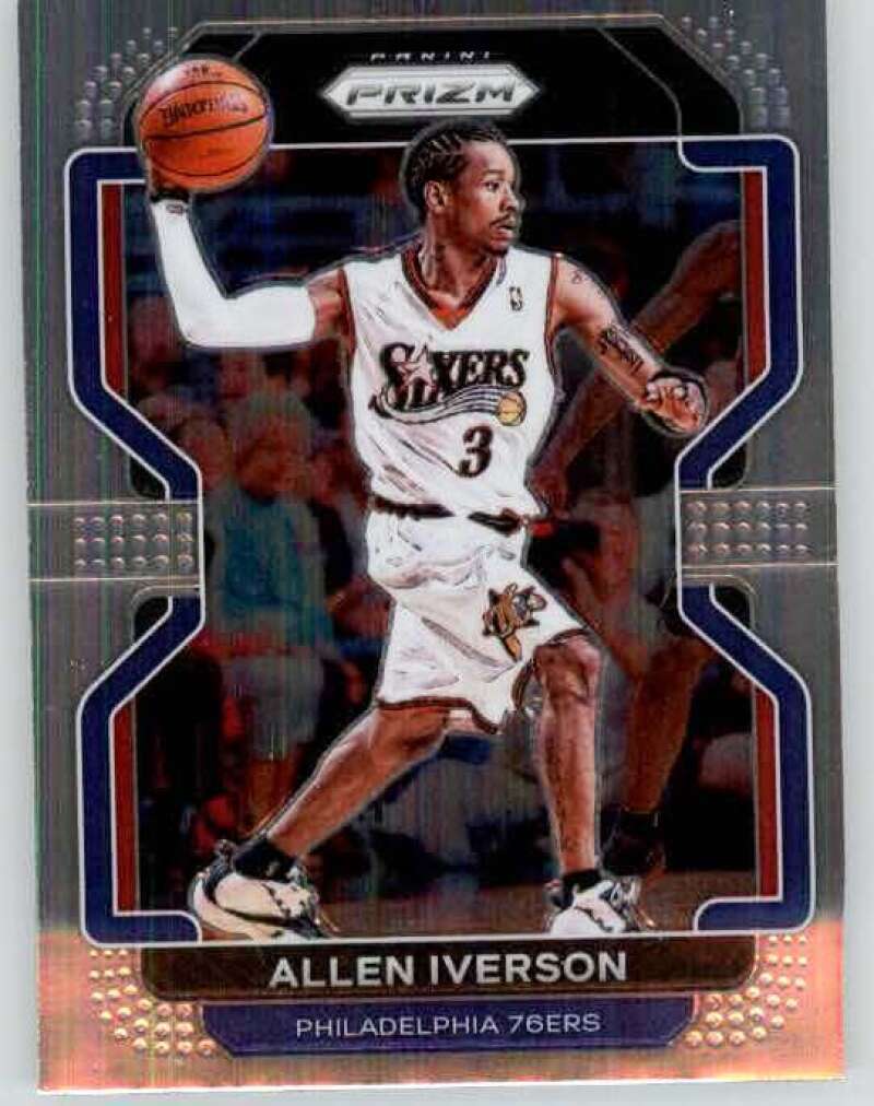 2021-22 Panini Prizm #255 Allen Iverson Philadelphia 76ers 2021-22 Panini Prizm #255 Allen Iverson Philadelphia 76ers