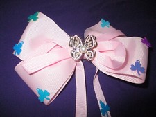 Light Pink Bow w/Clover Leaf
