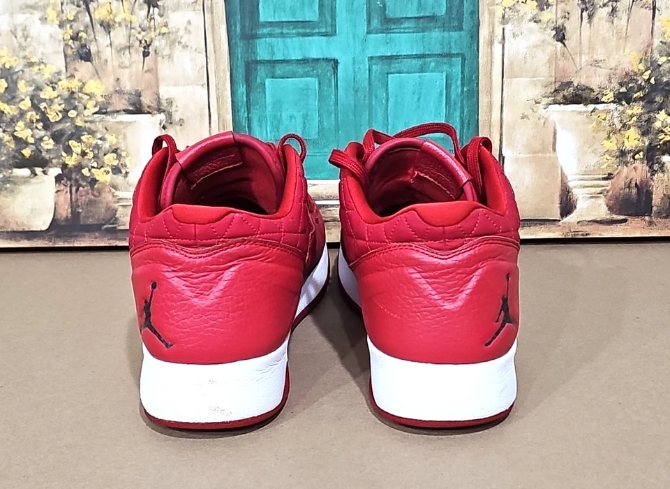 Bolso sin asas Nike Air Jordan para hombre talla 12 -- Gimnasio rojo/blanco -- 845043-603 Foto 4 de 4