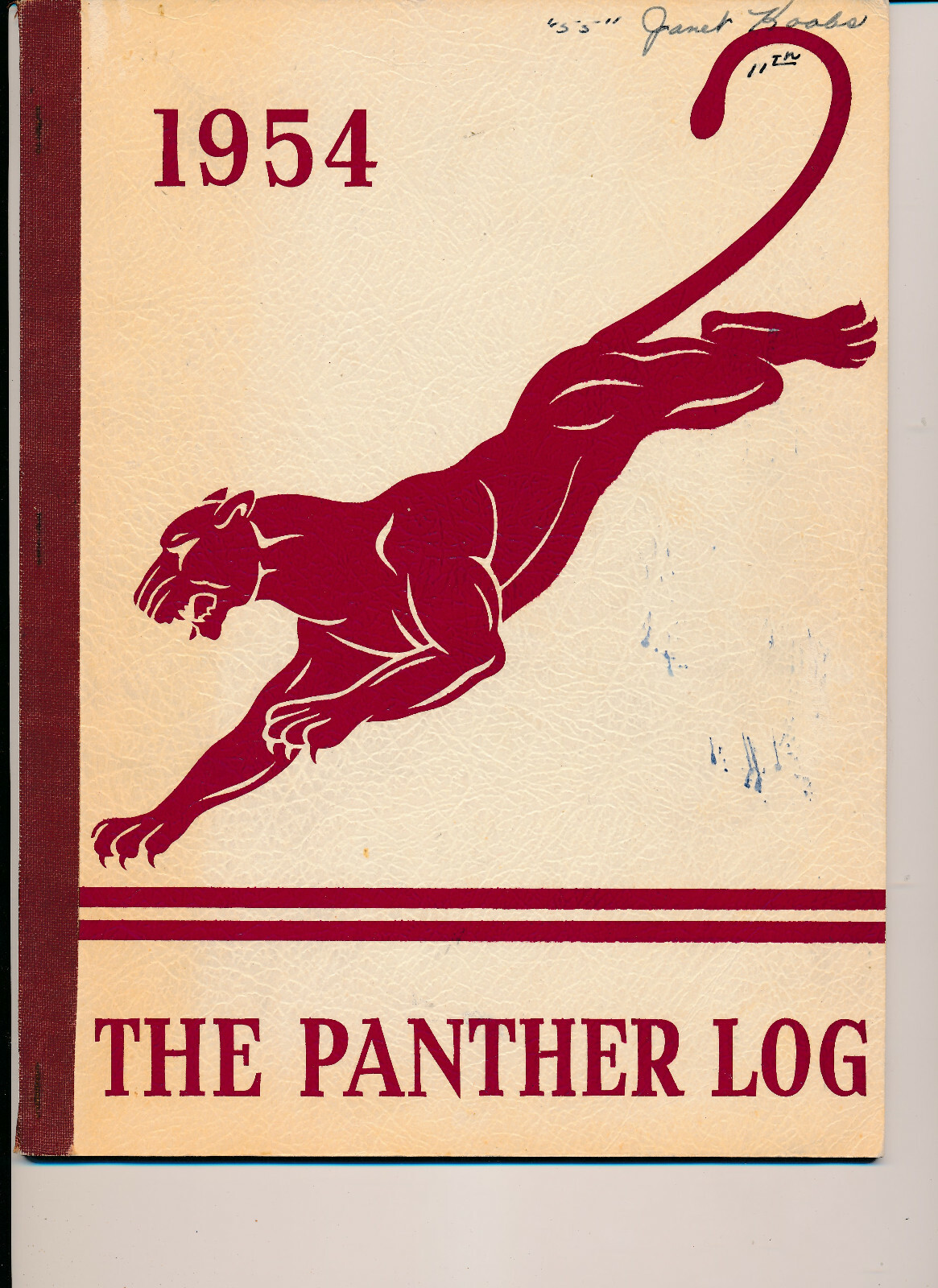 Ellsworth MN Ellsworth High School yearbook 1954 Minnesota Grades 121